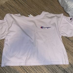 Champion cropped tee